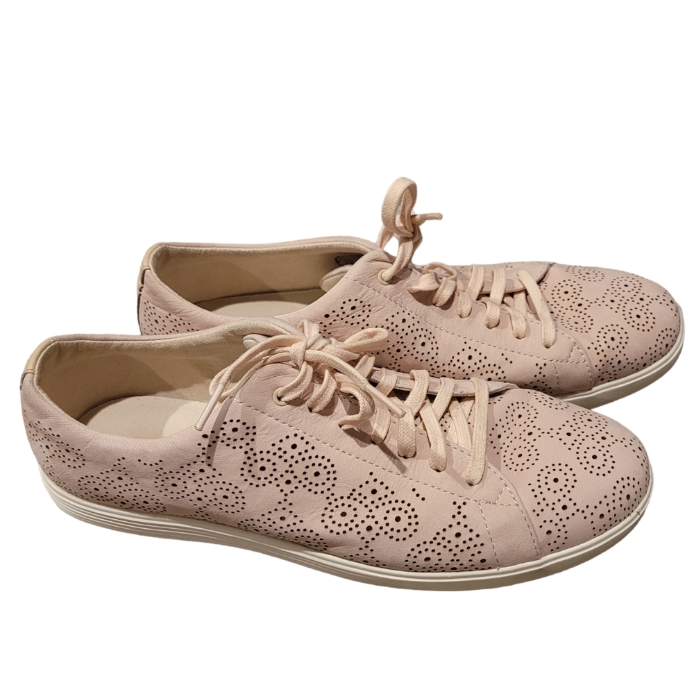 Cole Haan Women's Grand OS Crosscourt Perforated Pink Sneakers W11555 Size 11B
